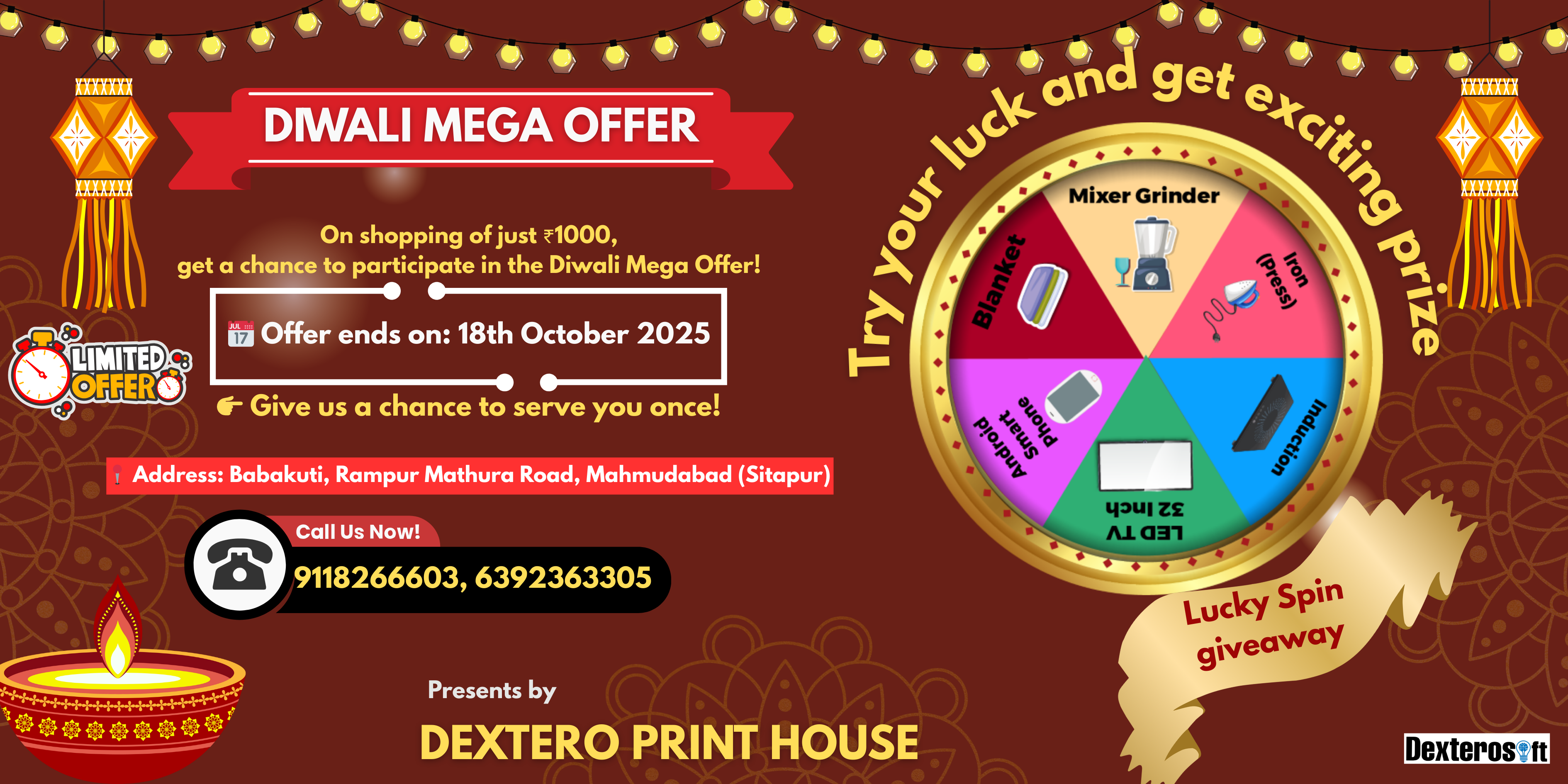 Limited-time Festival Offer